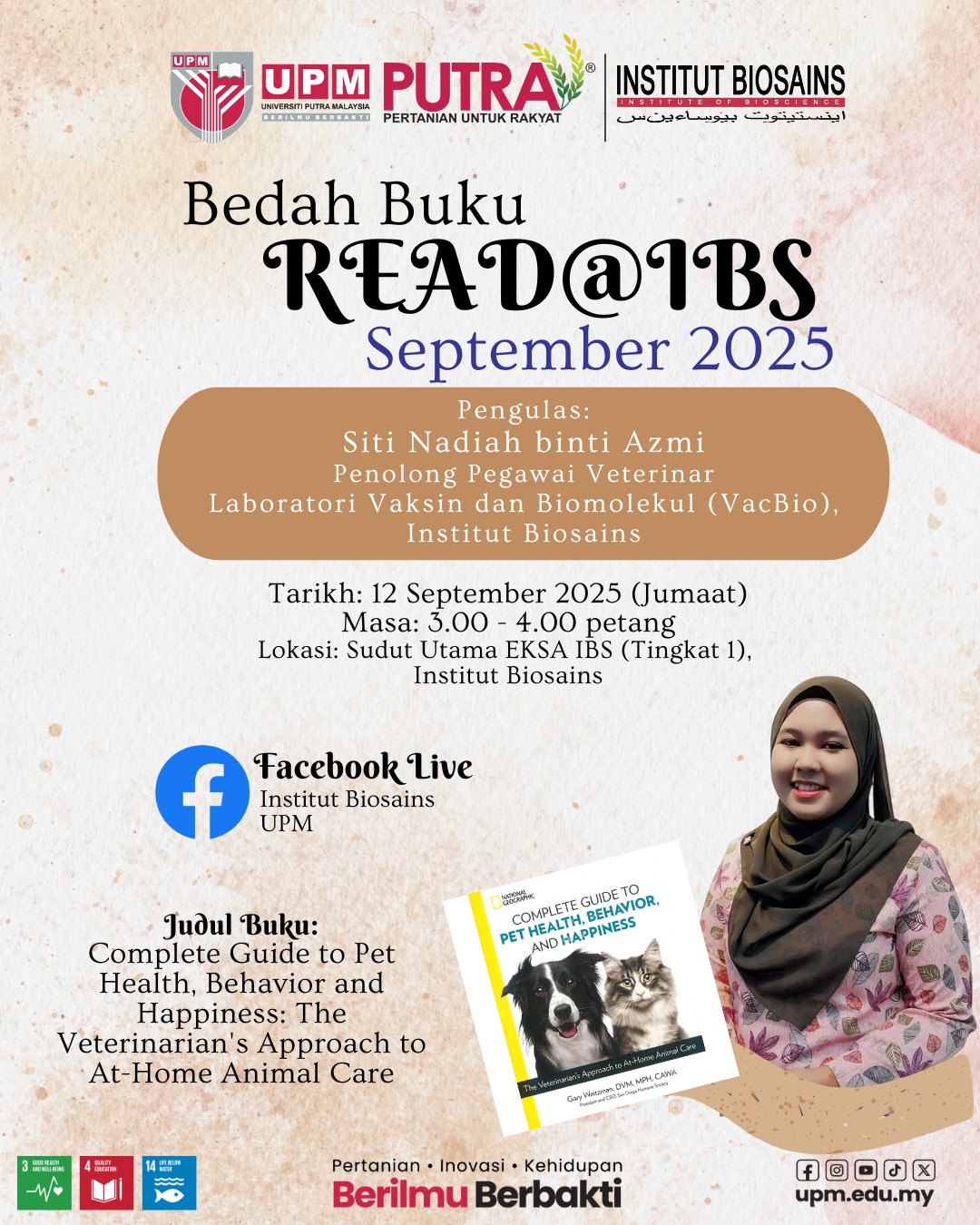 Program Bedah Buku Read@IBS : Menerokai Dunia Haiwan Kesayangan